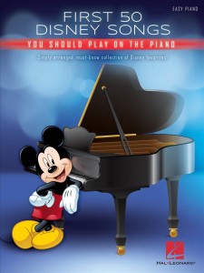 Pierwsze 50 piosenek Disneya, które powinieneś zagrać na pianinie / First 50 Disney Songs You Should Play On The Piano - nuty na fortepian / keyboard, w łatwym opracowaniu