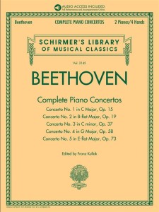 Ludwig van Beethoven: Complete Piano Concertos - Pięć koncertów fortepianowych (+ Audio Online)