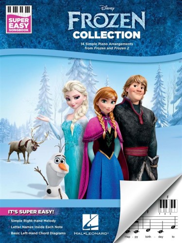 Frozen Collection - Super Easy Songbook - Śpiewnik - bardzo łatwe nuty opracowania na fortepian/keyboard I sklep.giszowiec.org