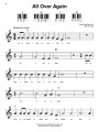 Johnny Cash - Super Easy Songbook - Śpiewnik - bardzo łatwe nuty opracowania na fortepian/keyboard - All Over Again I sklep.giszowiec.org