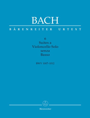 J. S. Bach - 6 Suit nuty na wiolonczelę solo - 6 Suites a Violoncello Solo senza Basso BWV 1007-1012