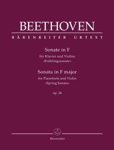 Ludvig van Beethoven - Sonata na fortepian i skrzypce F-dur op. 24 "Wiosenna" - Sonata for Pianoforte and Violin in F major op. 24 "Spring Sonata"