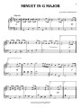 Minuet in G major - Menutet G-dur - Beethoven Classics for Easy Piano - łatwe nuty na fortepian