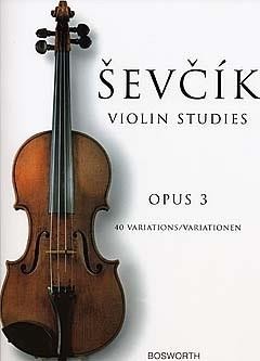 Violin Studies - 40 Variations Op.3 - Otakar Sevcik - 40 wariacji - nuty - ćwiczenia na skrzypce sklep.giszowiec.org