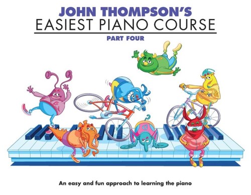 John Thompson's - Easiest Piano Course 4 - najłatwiejszy kurs gry na pianinie/fortepianie część 4