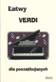 Łatwy Verdi dla początkujących - nuty na fortepian / keyboard