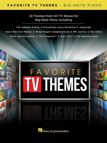 Favorite TV Themes - 22 motywy z filmów i seriali - na fortepian