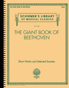 The Giant Book of Beethoven - Short Works and Selected Sonatas - nuty na fortepian dla zaawansowanych