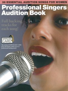 Professional Singers Audition Book - nuty na żeński głos solowy z fortepianem (+ Audio Online)