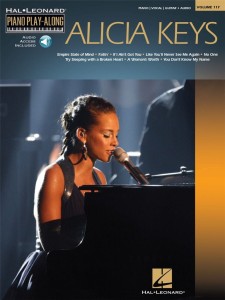 Alicia Keys: Piano Play-Along Volume 117 - nuty na fortepian, wokal plus akordy gitarowe - dla średnio zaawansowanych (+ Audio Online)