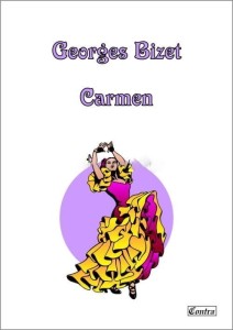 Bizet Georges - CARMEN - nuty w łatwym układzie na FORTEPIAN / KEYBOARD