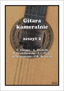 Gitara kameralnie, zeszyt 2 - nuty na gitarę klasyczną - Mirosław Drożdżowski 