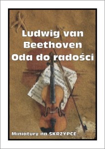 Ludwig van Beethoven - Oda do radości - nuty na skrzypce