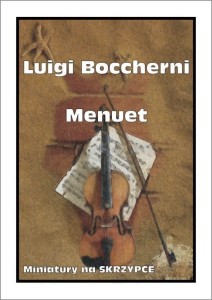 Luigi Boccherini - Menuet - nuty na skrzypce 