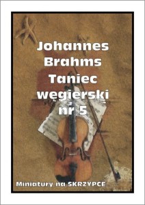 Johannes Brahms - Taniec węgierski nr 5 - nuty na skrzypce