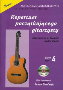 Repertuar początkującego gitarzysty cz.4 (+CD) - Roman Ziemlański 
