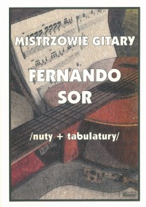 Mistrzowie gitary - Fernando Sor - nuty na gitarę klasyczną z tabulaturami 