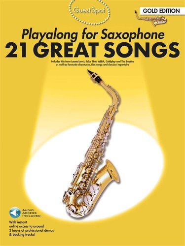 Guest Spot - 21 Great Songs - Playalong For Saxophone - nuty na saksofon altowy (+ Audio Online) I sklep.giszowiec.org