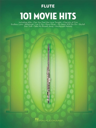 101 Movie Hits for Flute - Filmowe przeboje - nuty na flet poprzeczny dla średnio zaawansowanych I sklep.giszowiec.org