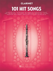 101 Hit Songs for Clarinet - 101 przebojów muzyki pop - nuty na klarnet