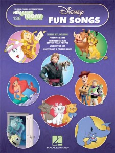 Disney Fun Songs - E-Z Play Today Volume 136 - Śpiewnik - nuty na fortepian/keyboard w najłatwiejszym opracowaniu
