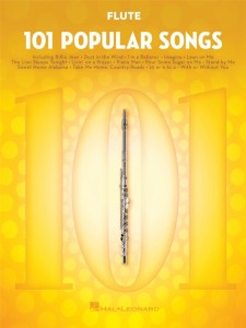 101 Popular Songs for Flute - nuty na flet poprzeczny dla początkujących