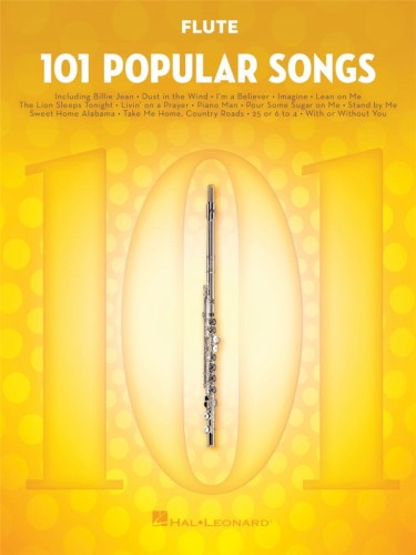 101 Popular Songs for Flute - nuty na flet poprzeczny dla początkujących I sklep.giszowiec.org