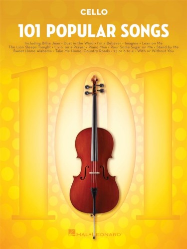101 Popular Songs for Cello - nuty na wiolonczelę dla początkujących I sklep.giszowiec.org