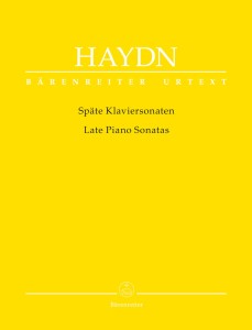 Franz Joseph Haydn - Late Piano Sonatas - Późne sonaty fortepianowe - nuty na fortepian dla zaawansowanych