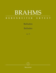 Johannes Brahms - Ballades op. 10 - nuty na fortepian dla zaawansowanych