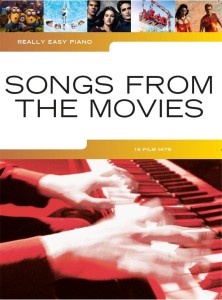 Songs From The Movies - Really Easy Piano- nuty w łatwym układzie na fortepian