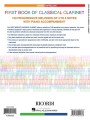 First Book of Classical Clarinet. 100 Progressive Melodies of 3 to 8 Notes with Piano Accompaniament - 100 klasycznych melodii na klarnet dla początkujących z akompaniamentem fortepianu (+ audio online) - nuty na klarnet dla początkujących