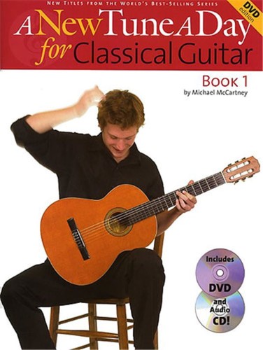 A New Tune A Day: Classical Guitar - Book 1 - szkoła gry na gitarze klasycznej - Michael McCartney (+CD i DVD) I sklep.giszowiec.org
