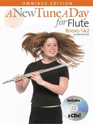 A New Tune A Day: Flute - Books 1 & 2 - Szkoła na flet poprzeczny - Ned Bennett (2 x CD) I sklep.giszowiec.org