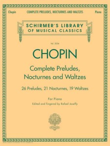 Chopin - preludia, nokturny i walce - nuty na fortepian