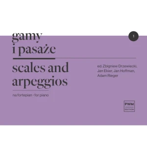 Gamy i pasaże na fortepian, z. 1 - Zbigniew Drzewiecki, Jan Ekier, Jan Hoffman,Adam Rieger 