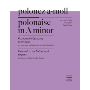 Polonez a-moll - Pożegnanie Ojczyzny na fortepian