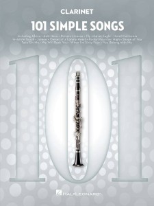 101 prostych piosenek (101 Simple Songs for Clarinet) - nuty na klarnet