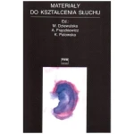 Materiały pomocnicze do kształcenia słuchu 1-  Aleksander Frączkiewicz, Krystyna Palowska, Maria Dziewulska 