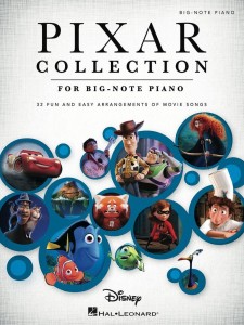 Pixar Collection for Big-Note Piano - piosenki z filmów animowanych - nuty na pianino dla początkujących dzieci