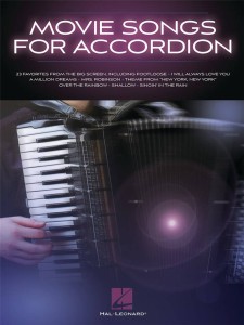 Movie Songs for Accordion - muzyka filmowa - nuty na akordeon 