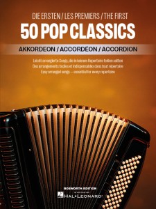 Die ersten 50 Pop Classics Akkordeon - 50 klasycznych popowych utworów na akordeon