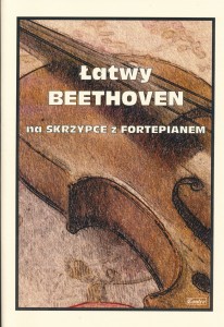 Łatwy Beethoven na skrzypce z fortepianem 