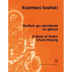 Studium gry akordowej na gitarze - technika chwytów barré, akordy i ich symbole - Kazimierz Sosiński