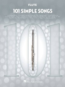 101 prostych piosenek (101 Simple Songs for flute) - nuty na flet