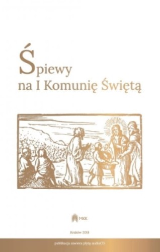 Śpiewy na I Komunię śpiewnik  z nutami z płytą CD księgarnia muzyczna MUZO