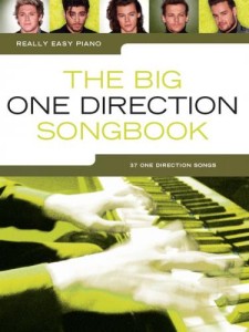 The Big One Direction Songbook - Śpiewnik - nuty na fortepian w łatwych aranżacjach z symbolami akordów