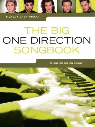 The Big One Direction Songbook - Śpiewnik - nuty na fortepian w łatwych aranżacjach z symbolami akordów | księgarnia muzyczna MUZO - sklep.giszowiec.org