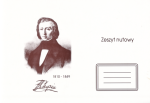 Zeszyt nutowy (Chopin) B5, poziomy 