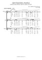 Gdy śliczna Panna (SAT) opr M. Kaczmarkiewicz - nuty na chór do pobrania pdf